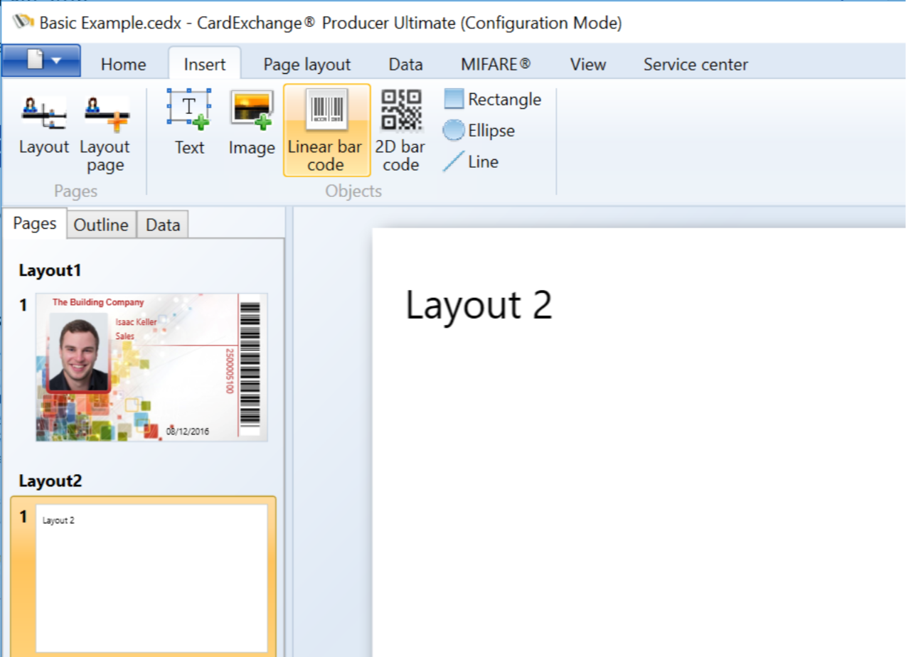 Using Conditional Layouts 2