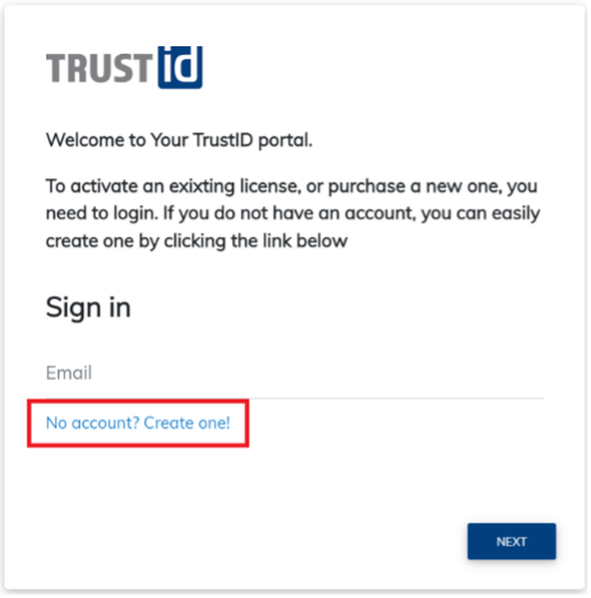 Purchase TrustID subscription license 1