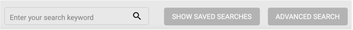 Keyword Search Screengrab