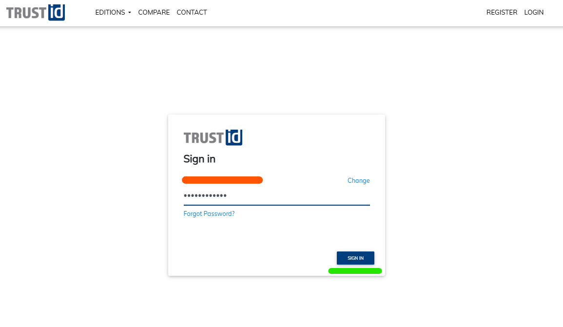 Purchase TrustID subscription license 8